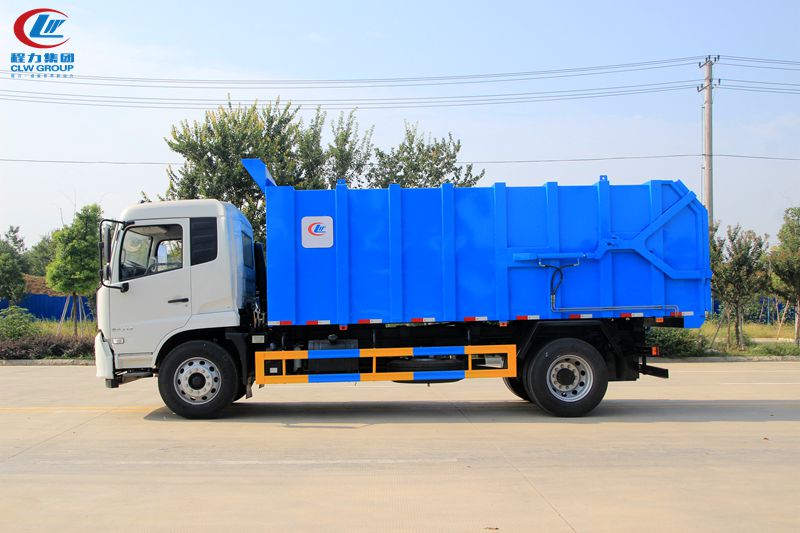 密封無泄露廂式對接垃圾車